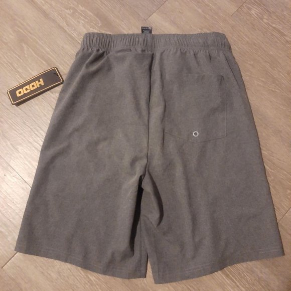 Men's Hodo Swim Trunks 9" Quick Dry Swim Shorts Bathing Suit Gray - Picture 3 of 3